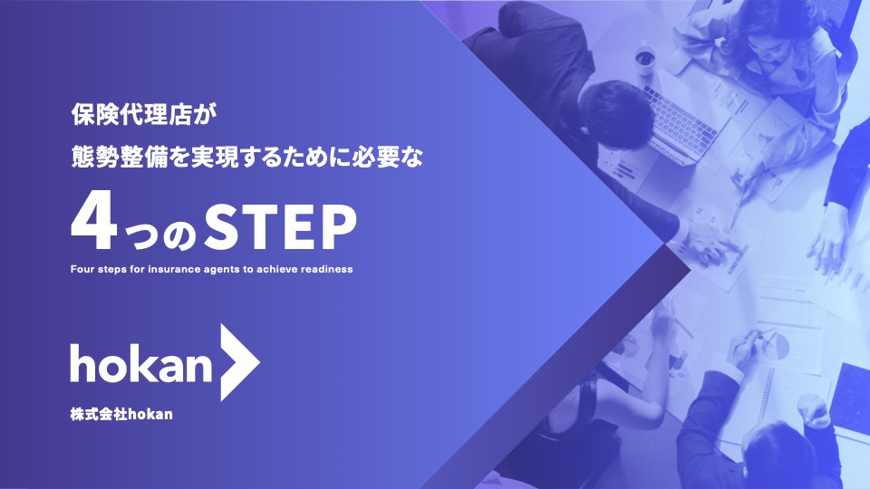 保険代理店が態勢整備を実現するために必要な4つのSTEP